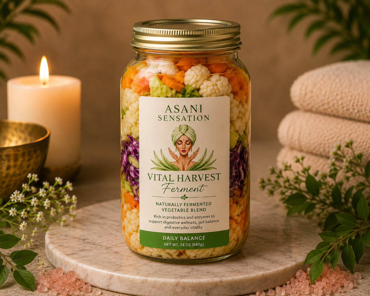 Live Active Fermented Vegetable Probiotic