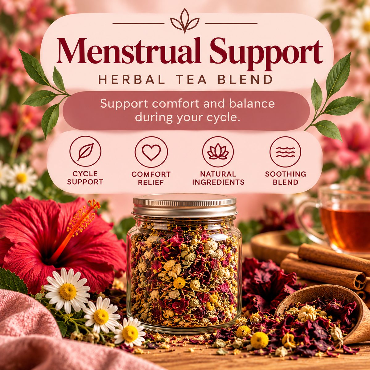 Shop Your Wellness – Herbal Tea Blends| 30- day supply