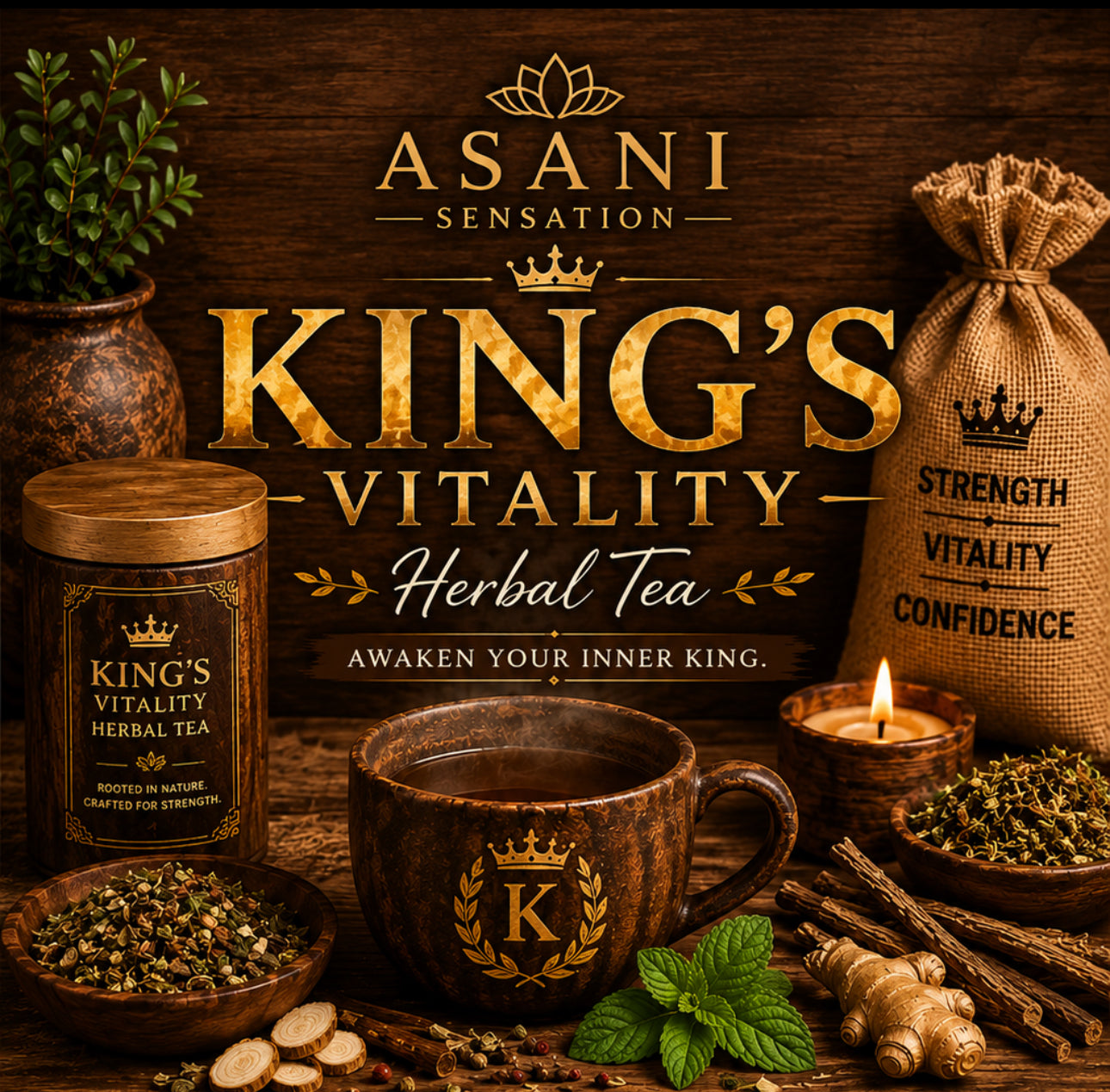 King’s Vitality Blend - Awaken Your Inner King