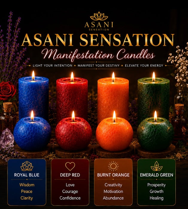 SACRED FLAME - MANIFEST YOUR INTENTION CANDLES